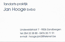De Puitenrijders - sponsor Jan Hooge